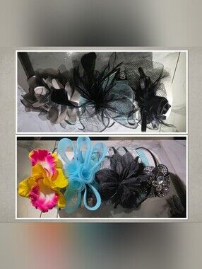 Women’s Fascinator Headband Lot - 7 Pieces